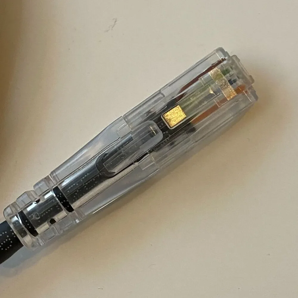 AWG CAT 5 E Stranded CM 75C E107890 Ethernet Cable Black